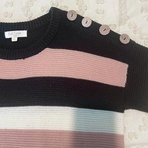 Full Circle Striped Sweater